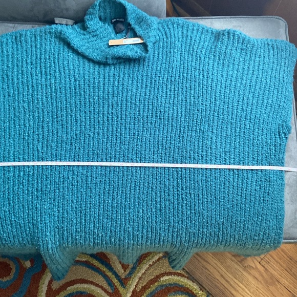 Steve Madden NWT teal poncho - Picture 6 of 9